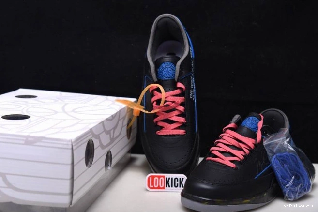 Retro Jordan Blue Black Low SP Off-White DJ4375-004 2 0725